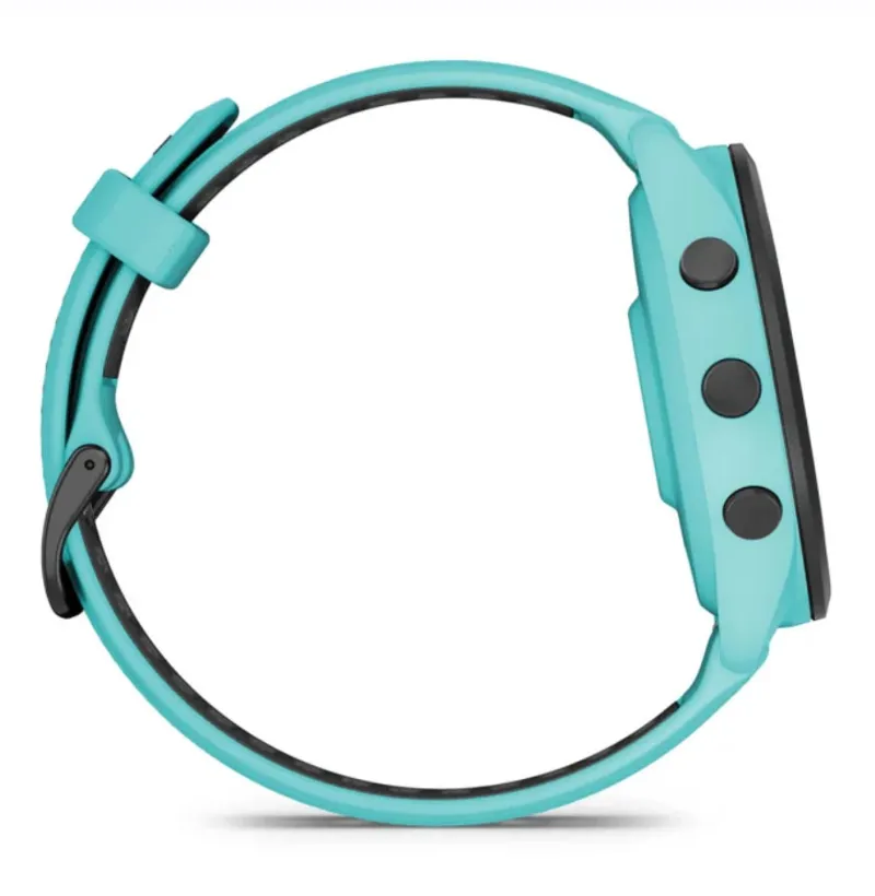 Garmin Forerunner 265 Music Black Bezel with Aqua Case-4